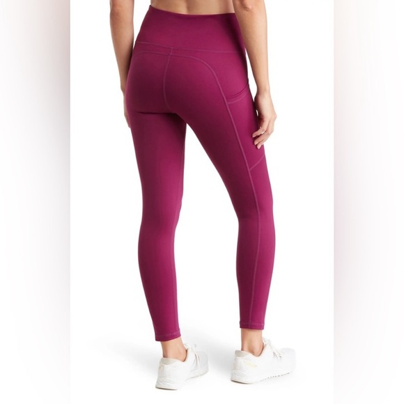 Zella Pants & Jumpsuits Nwt Z By Zella High Waist 78 Daily Pocket